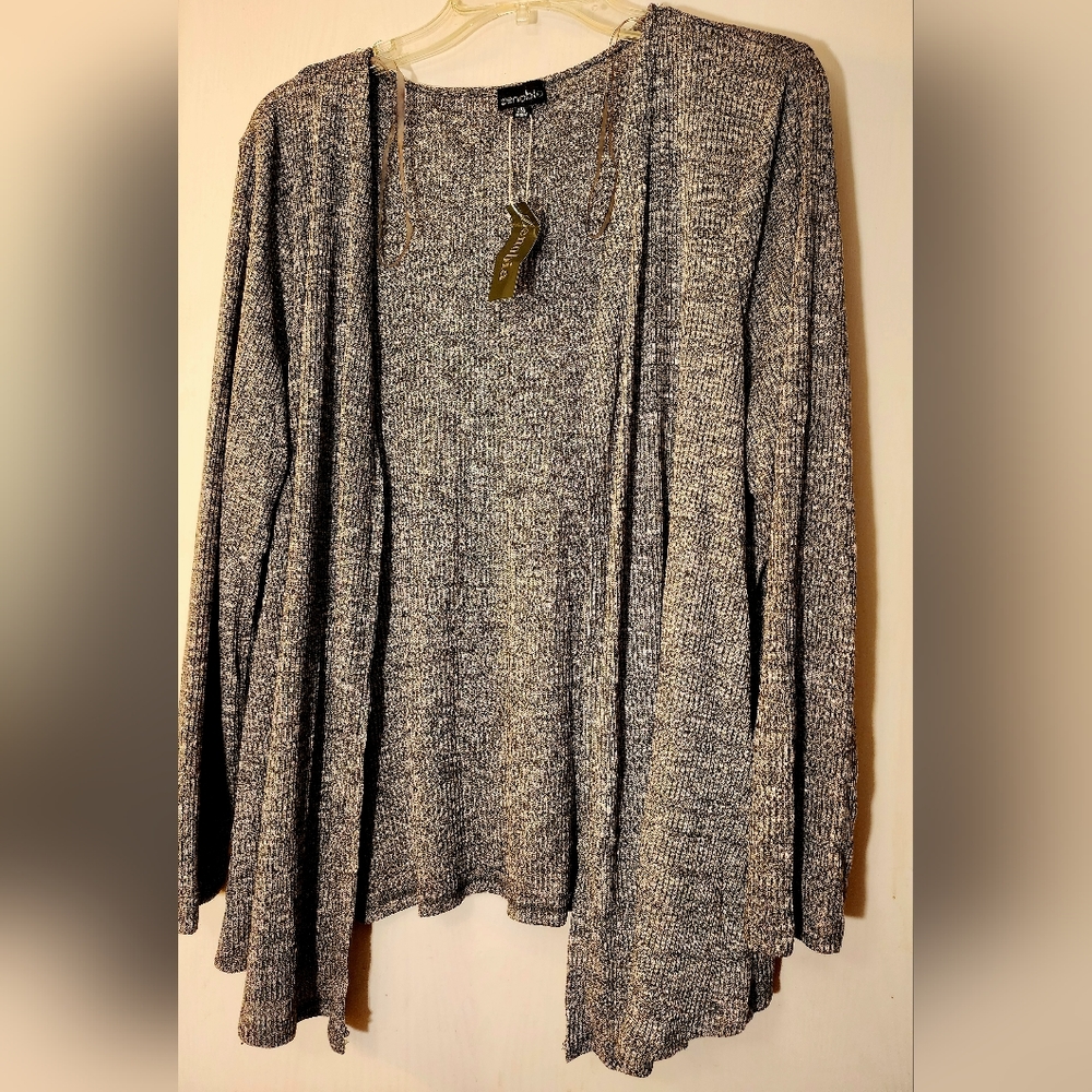 Zenobia Charcoal Grey Cardigan. Size 1XL. Brand new. Non-smoking, dog friendly h